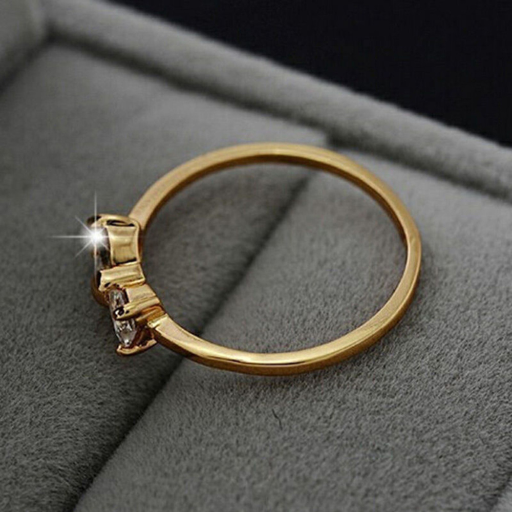 💓SUPER CUTE GOLD PLATED BOW RING💓 - Picture 4 of 8